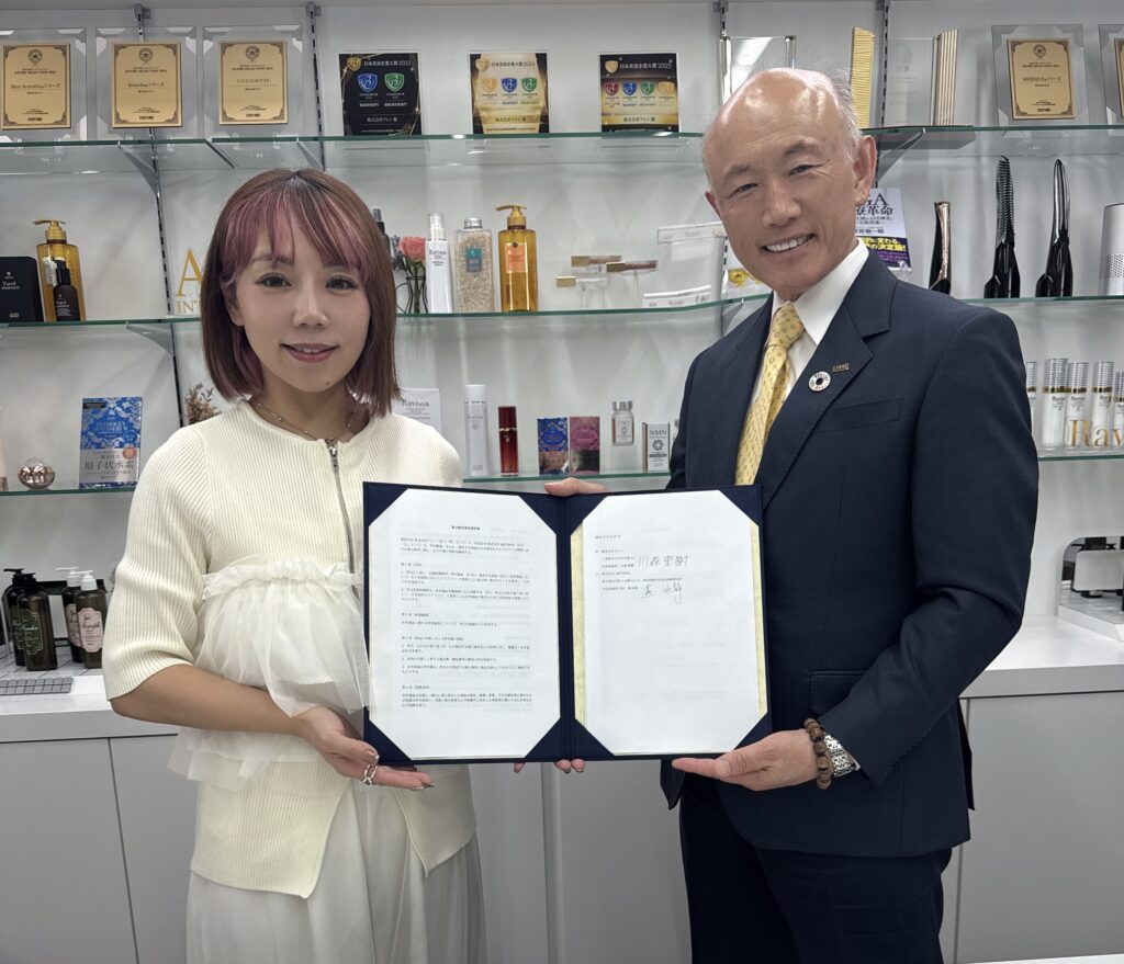 ALENとライブコマース業界における独占販売契約を締結